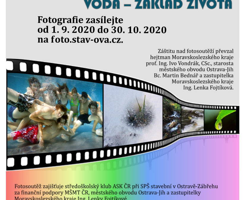 Fotosoutěž 2020: Voda – základ života