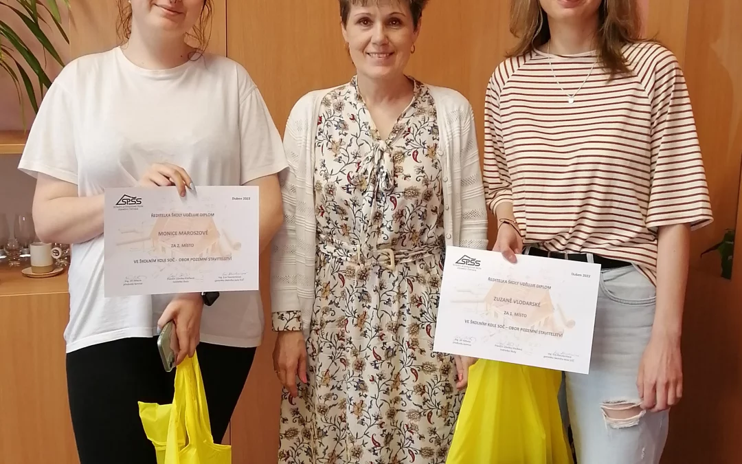 Studenti SPŠ stavební Ostrava modelují učební pomůcky v SOČ