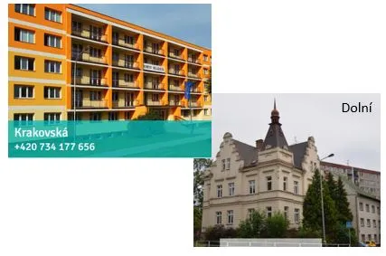 Budovy internátu