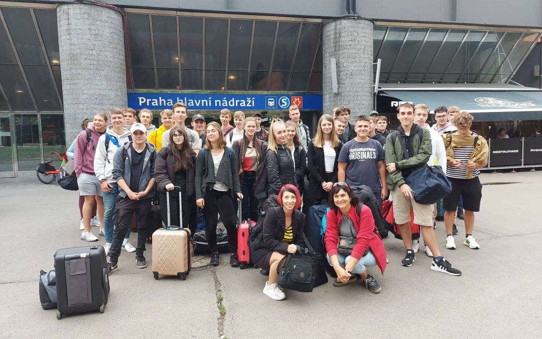 Pražské putování studentů SPŠS Ostrava