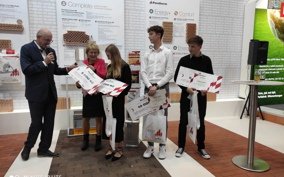 Studenty SPŠ stavební Ostrava projektování baví a neztratí se v celorepublikové konkurenci