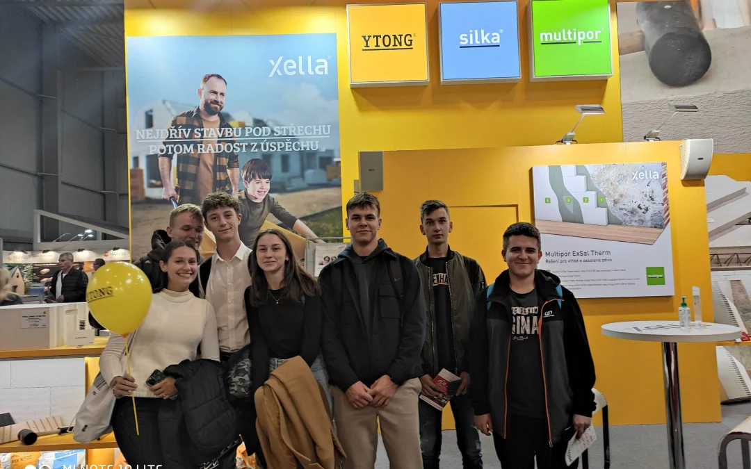 Studenti SPŠ stavební Ostrava navštívili FOR ARCH 2022
