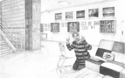 Na chodbách naší stavebky